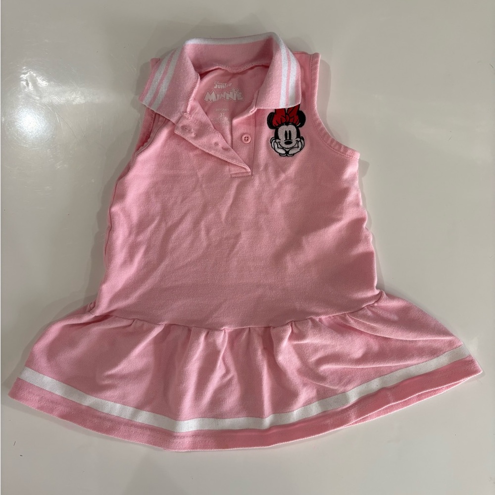 Disney Minnie Pink Polo Dress